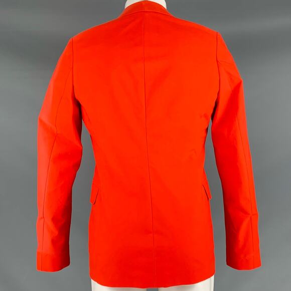 ACNE STUDIOS Size 38 Orange Cotton Blend Sport Coat - Picture 3 of 10